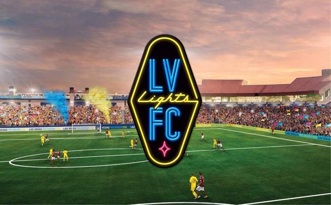 Las Vegas Lights FC Logo Las Vegas Lights FC Logo