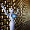 Pepper greets visitors to the Mandarin Oriental's 23rd floor Sky Lobby. The 4-foot tall humanoid robot serves as both an attraction and a wealth of information as guests click on her interactive screen. Pepper greets visitors to the Mandarin Oriental's 23rd floor Sky Lobby. The 4-foot tall humanoid robot serves as both an attraction and a wealth of information as guests click on her interactive screen.