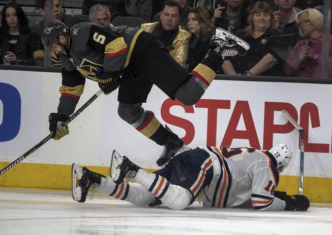 Knights Overtime Loss to Oilers Knights Overtime Loss to Oilers