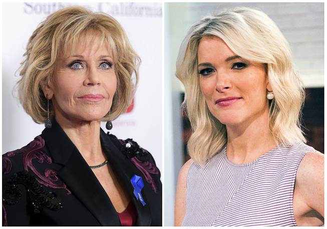 Megyn Kelly fires back at 'Hanoi Jane' Fonda over plastic surgery controversy Megyn Kelly fires back at 'Hanoi Jane' Fonda over plastic surgery controversy