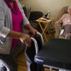 Photo: Norma, an immigrant who fled with her family from Photo: Norma, an immigrant who fled with her family from