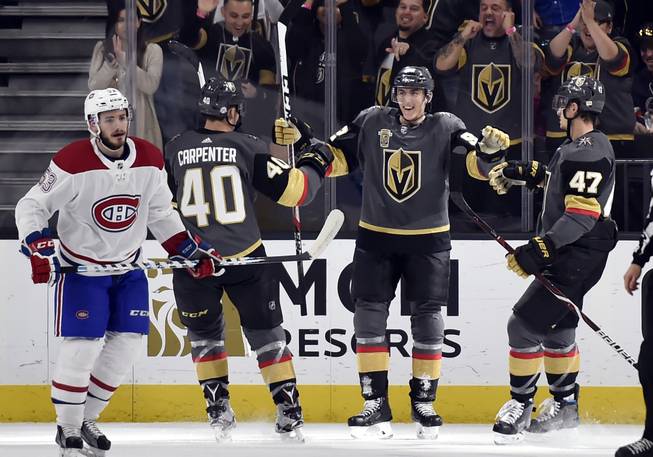 Golden Knights Canadiens Golden Knights Canadiens