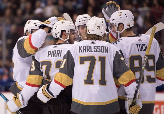 Golden Knights Canucks Golden Knights Canucks