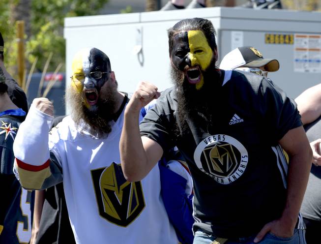 Vegas Golden Knights Send-off for the LA Games Vegas Golden Knights Send-off for the LA Games
