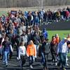 Photo: Fairview Middle and High School students taking pa Photo: Fairview Middle and High School students taking pa