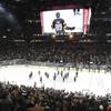 Photo: The Vegas Golden Knights celebrate their win over Photo: The Vegas Golden Knights celebrate their win over