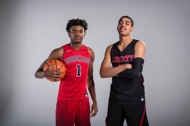 Las Vegas basketball prodigies Strawther, Hardy embrace budding rivalry
