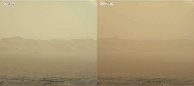 Mars Dust Storm Mars Dust Storm