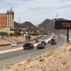 Authorities closed U.S. 93 in both directions after reports of a man armed with a gun and in a heavily reinforced vehicle near the Hoover Dam on Friday, June 15, 2018. Authorities closed U.S. 93 in both directions after reports of a man armed with a gun and in a heavily reinforced vehicle near the Hoover Dam on Friday, June 15, 2018.