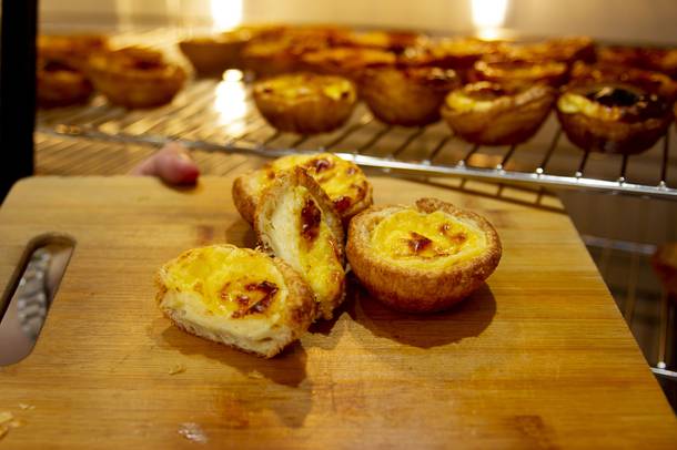North Premium Outlets shoppers can pick up some Portuguese Egg Tarts at the Pastel De Nata 1881 stand.