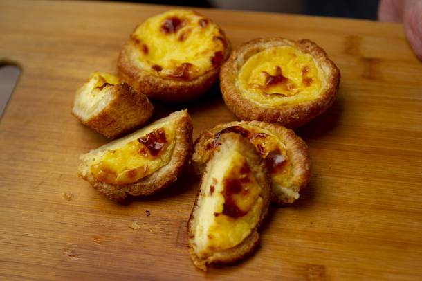 North Premium Outlets shoppers can pick up some Portuguese Egg Tarts at the Pastel De Nata 1881 stand.