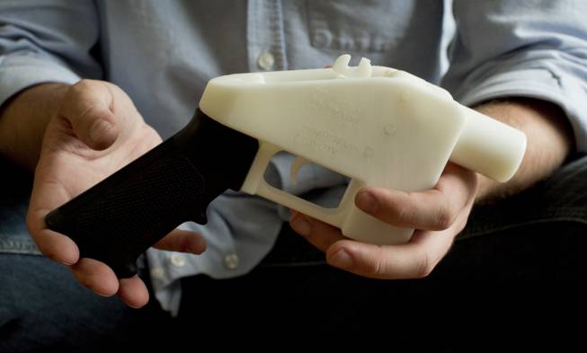 3-D Plastic Gun 3-D Plastic Gun
