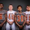 Photo: Members of the Legacy High football team pose for Photo: Members of the Legacy High football team pose for