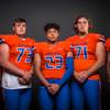 Photo: Members of the Bishop Gorman football team pose at Photo: Members of the Bishop Gorman football team pose at