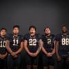 Photo: Members of the Faith Lutheran High football team p Photo: Members of the Faith Lutheran High football team p