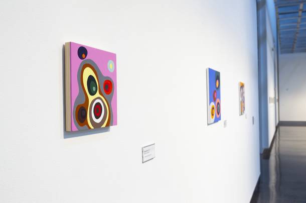 An installation view Jerry Misko's