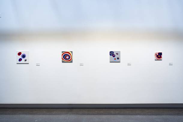 An installation view Jerry Misko's