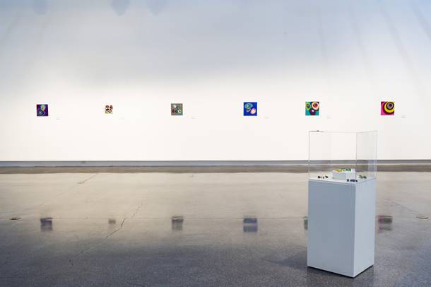 An installation view Jerry Misko's