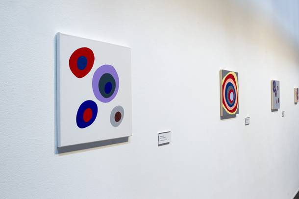 An installation view Jerry Misko's