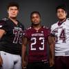 Photo: Members of the Cimarron-Memorial High football tea Photo: Members of the Cimarron-Memorial High football tea
