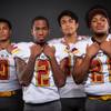 Photo: Members of the Del Sol High football team pose for Photo: Members of the Del Sol High football team pose for