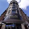 This Wednesday, Aug. 15, 2018, photo shows the MGM Springfield casino's front facade on Main Street in Springfield, Mass. This Wednesday, Aug. 15, 2018, photo shows the MGM Springfield casino's front facade on Main Street in Springfield, Mass.