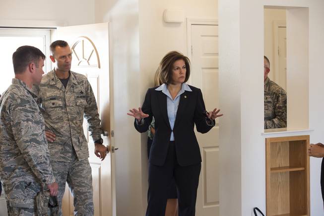 Senator Cortez Masto Visits Nellis AFB Senator Cortez Masto Visits Nellis AFB