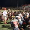 Photo: Arbor View coach Dan Barnson addresses the team af Photo: Arbor View coach Dan Barnson addresses the team af
