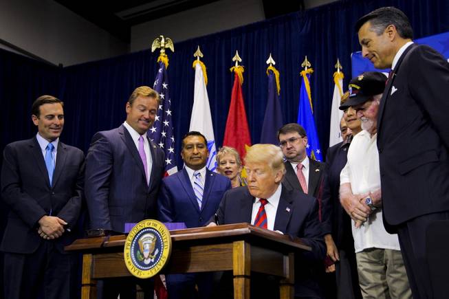 Trump at VA Trump at VA