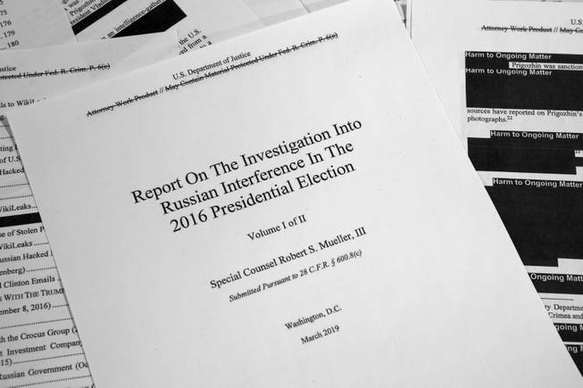 Robert Mueller's Report Robert Mueller's Report