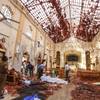 Photo: Bodies lie inside St. Sebastian's Church, which wa Photo: Bodies lie inside St. Sebastian's Church, which wa