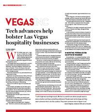 VEGAS INC Current Issue
