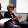 Photo: Rep. Susie Lee speaks during a roundtable discussi Photo: Rep. Susie Lee speaks during a roundtable discussi