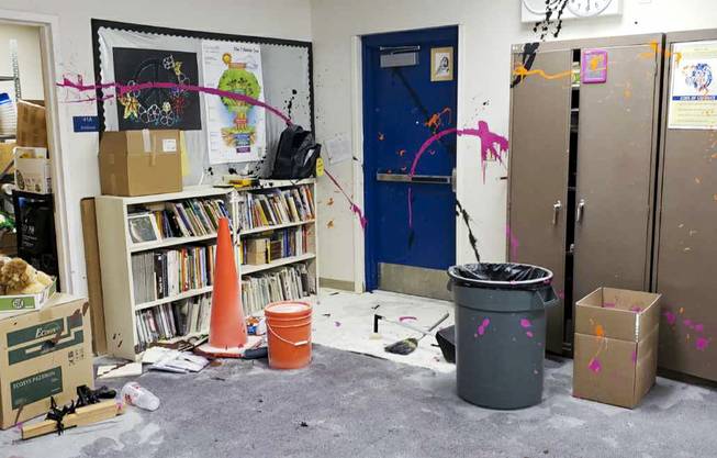 Vandalism at Robert E. Lake Elementary School Vandalism at Robert E. Lake Elementary School