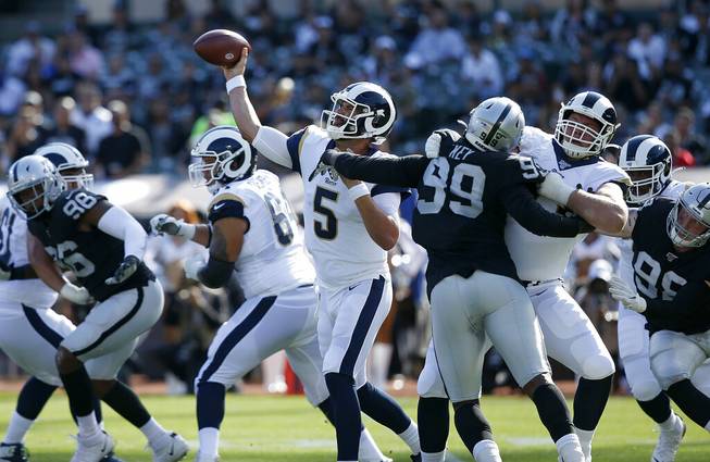 Raiders-Rams preseason Raiders-Rams preseason