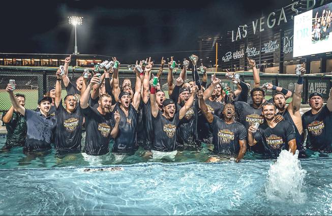 Aviators pool celebration Aviators pool celebration