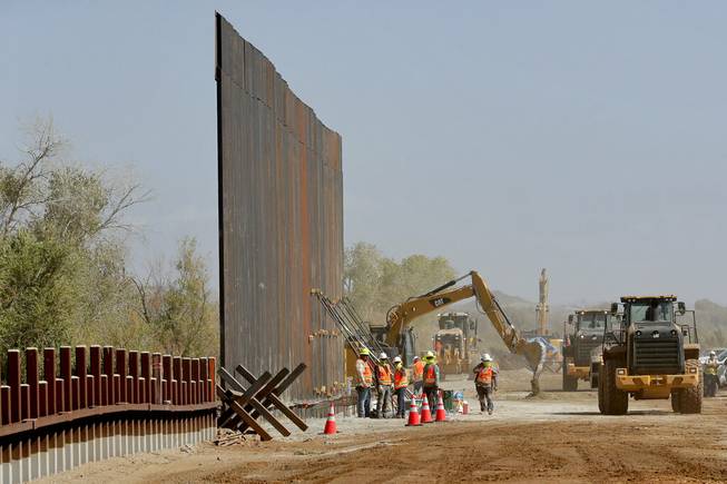 Border wall in Arizona Border wall in Arizona