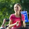 Swedish teenage climate activist Greta Thunberg arrives to the podium to speak as she takes part during the Climate Strike, Friday, Sept. 20, 2019 in New York. Tens of thousands of protesters joined rallies on Friday as a day of worldwide demonstrations calling for action against climate change began ahead of a U.N. summit in New York. Swedish teenage climate activist Greta Thunberg arrives to the podium to speak as she takes part during the Climate Strike, Friday, Sept. 20, 2019 in New York. Tens of thousands of protesters joined rallies on Friday as a day of worldwide demonstrations calling for action against climate change began ahead of a U.N. summit in New York.