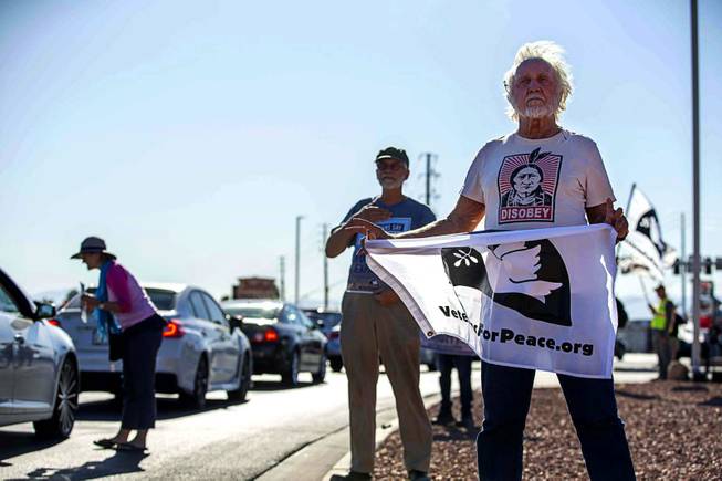Protestors Oppose Military Range Expansion Protestors Oppose Military Range Expansion