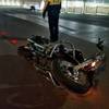 Photo: Metro Police investigate a fatal motorcycle crash Photo: Metro Police investigate a fatal motorcycle crash