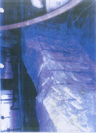 Photographs were taken of incorrectly installed rebar at the CityCenter's Harmon Hotel. 