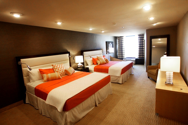 A look at a newly refinished Derby room suite at the Plaza Wednesday, June 22, 2011. The Plaza is undergoing a $35 million dollar remodel and plans to open in September.