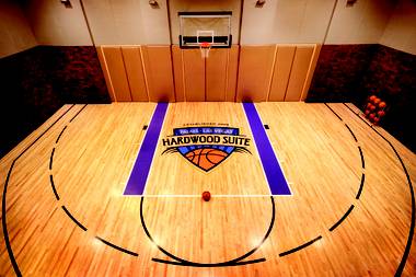 The Hardwood Suite at the&nbsp;Palms.