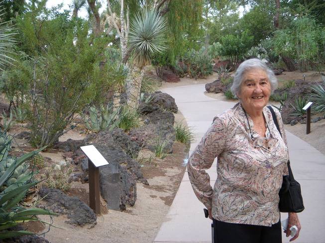 Even as Las Vegan turns 100 today, she has more local sightseeing to do