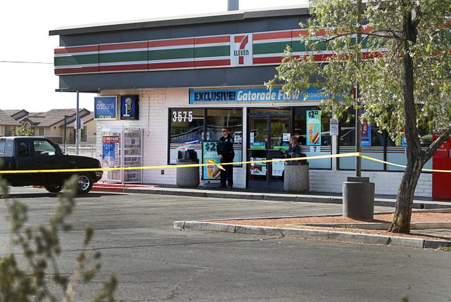 North Las Vegas security officer shoots-kills armed man at store