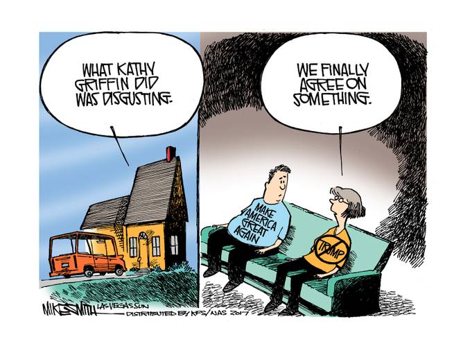 Image One:  Voice rises above house saying, 