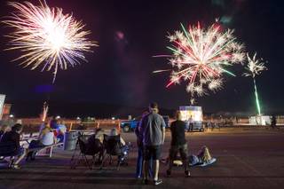 Fireworks Over Pahrump