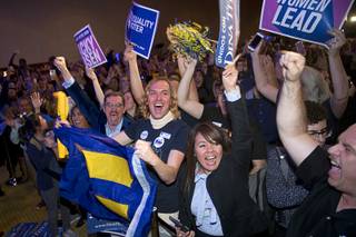 Democratic Election Night Party at Caesars