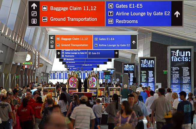 Î‘Ï€Î¿Ï„Î­Î»ÎµÏƒÎ¼Î± ÎµÎ¹ÎºÏŒÎ½Î±Ï‚ Î³Î¹Î± Las Vegas McCarran International Airport expects to serve 50 million passengers in 2019